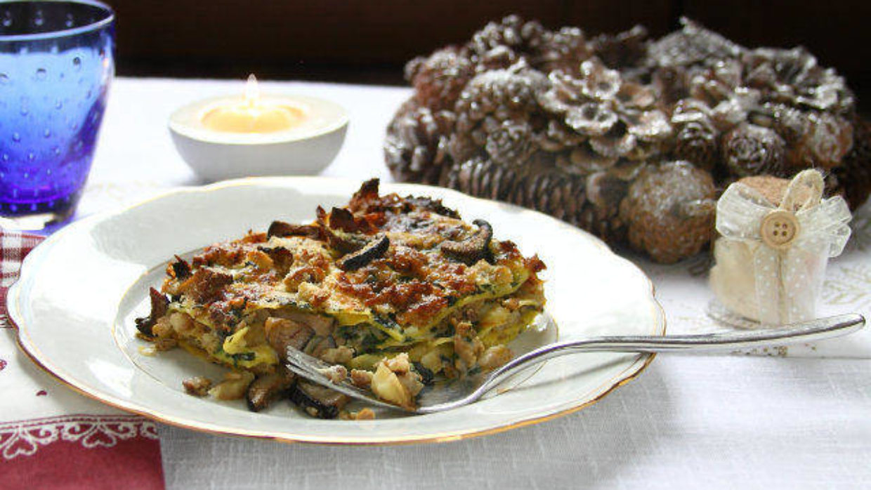 LASAGNETTE CON RAGÙ DI VITELLO E FUNGHI